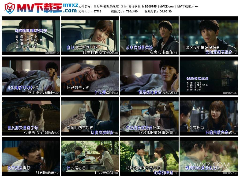 王月华-相思的味道_国语_流行歌曲_MB205755